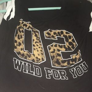 Junior large 02 wild for you black/white